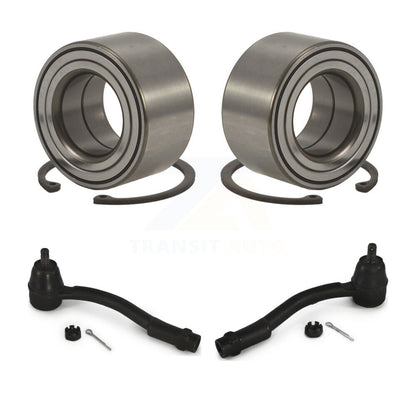 Wheel Bearing And Tie Rod End Front Kit For 2006-2011 Hyundai Accent