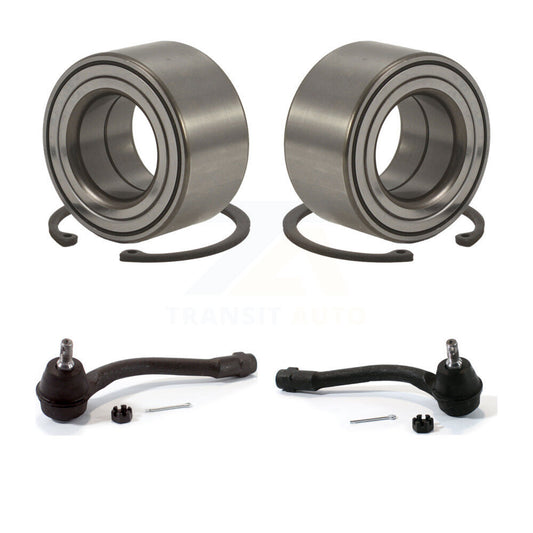 Wheel Bearing And Tie Rod End Front Kit For 2006-2011 Kia Rio Rio5