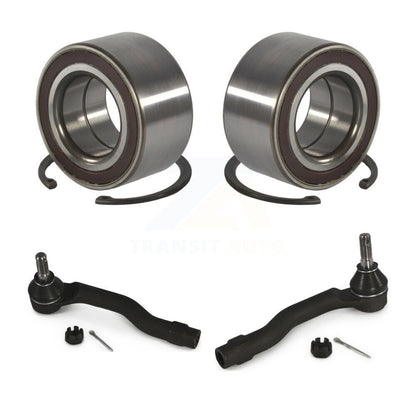 Wheel Bearing And Tie Rod End Front Kit For 2011-2014 Mazda 2