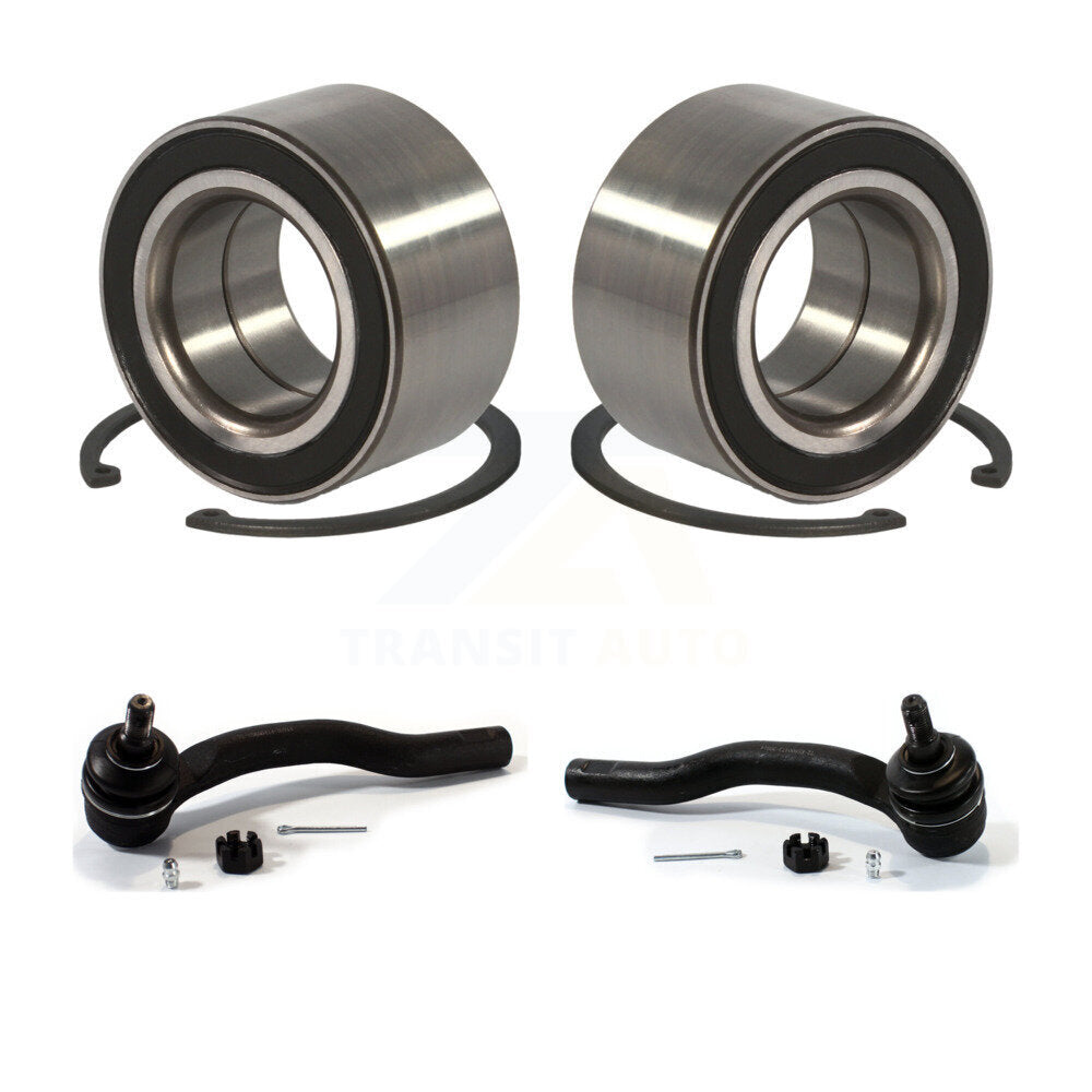 Wheel Bearing And Tie Rod End Front Kit For Ford Edge Lincoln MKX