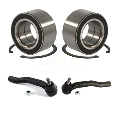 Wheel Bearing And Tie Rod End Front Kit For 2004-2010 Toyota Sienna
