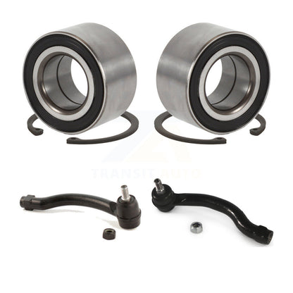 Wheel Bearing And Tie Rod End Front Kit For 2004-2008 Acura TL