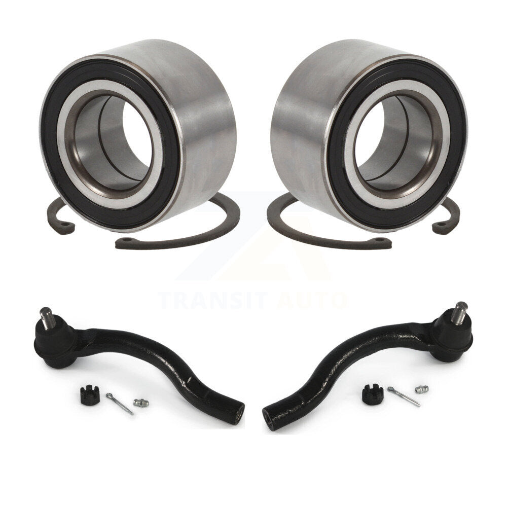Wheel Bearing And Tie Rod End Front Kit For 2006-2011 Honda Civic 2.0L