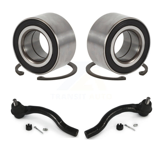 Wheel Bearing And Tie Rod End Front Kit For 2006-2011 Honda Civic 2.0L