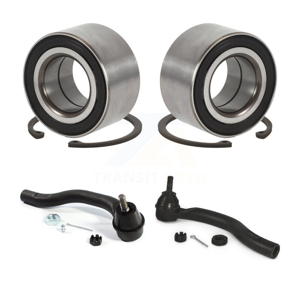 Wheel Bearing And Tie Rod End Front Kit For Honda Accord Acura TSX
