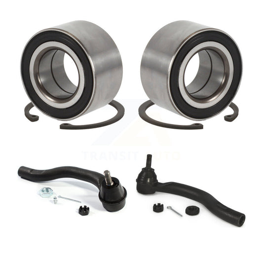 Wheel Bearing And Tie Rod End Front Kit For Honda Accord Acura TSX