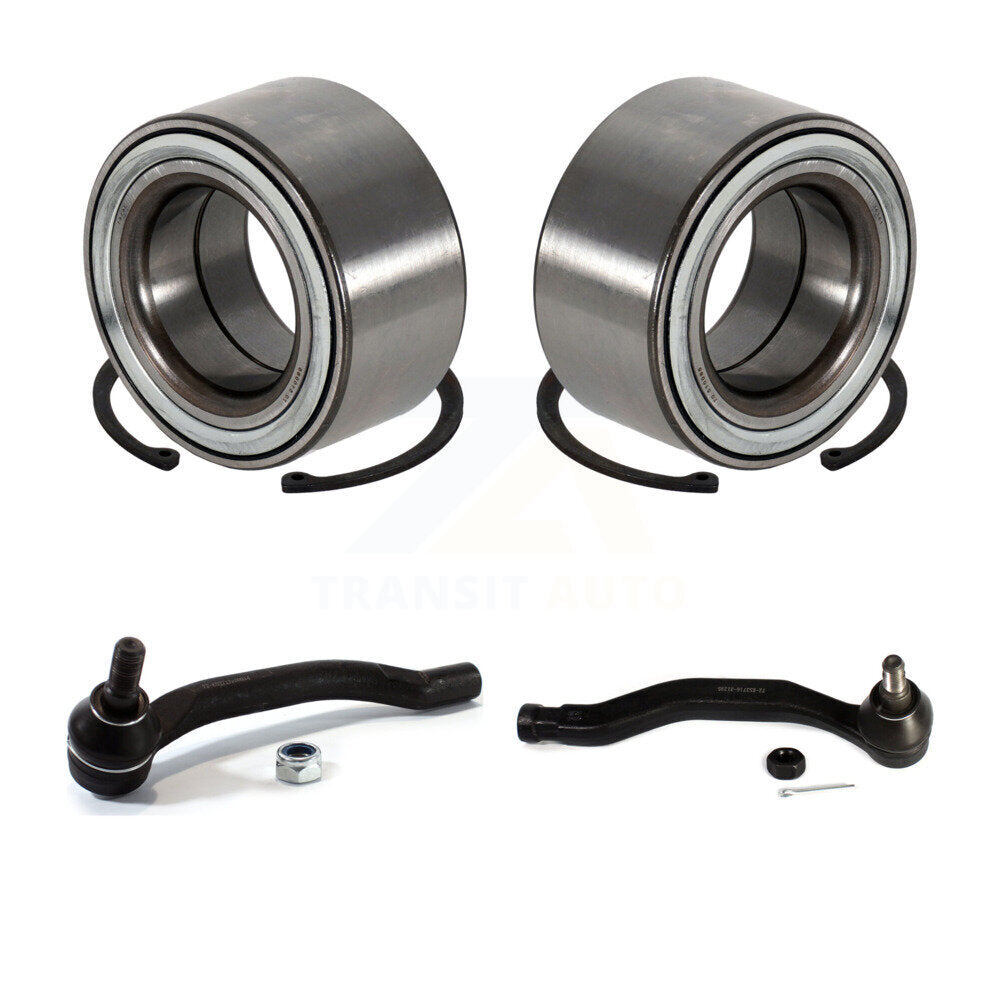 Wheel Bearing And Tie Rod End Front Kit For Honda Pilot Acura MDX