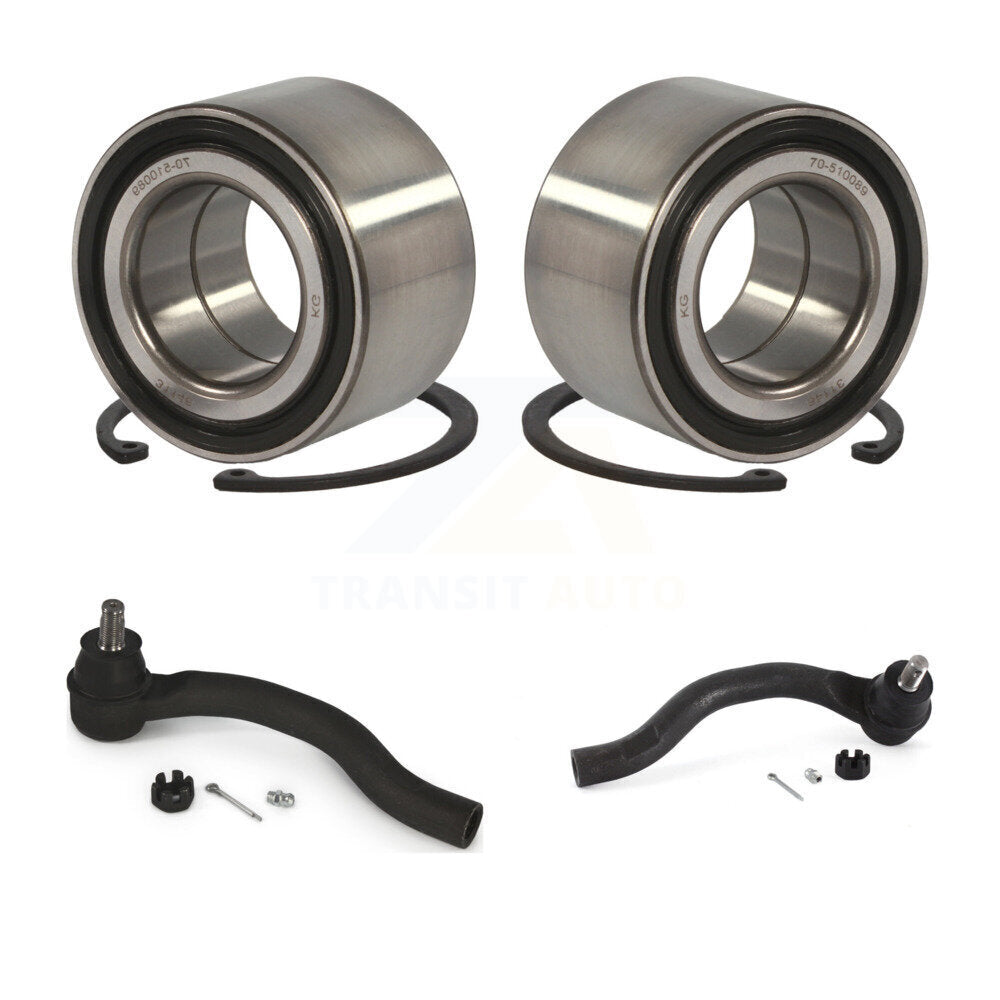 Wheel Bearing And Tie Rod End Front Kit For Honda Civic Acura ILX