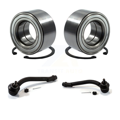 Wheel Bearing & Tie Rod End Front Kit For Hyundai Elantra Kia Forte Koup Forte5