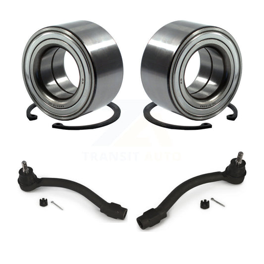 Wheel Bearing Tie Rod End Front Kit For Hyundai Elantra GT Kia Soul Veloster EV