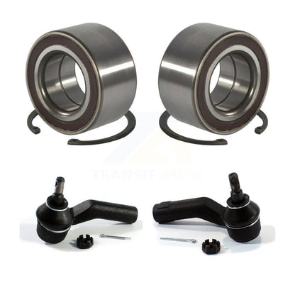 Wheel Bearing And Tie Rod End Front Kit For Mazda 3 5 Sport