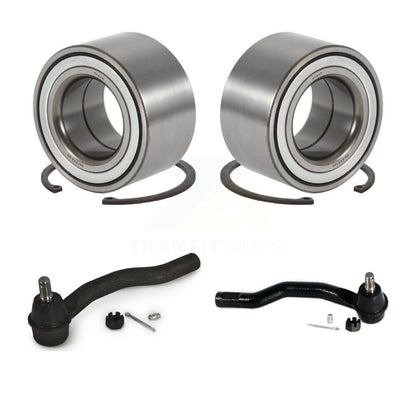Wheel Bearing And Tie Rod End Front Kit For 2009-2013 Mazda 6 3.7L