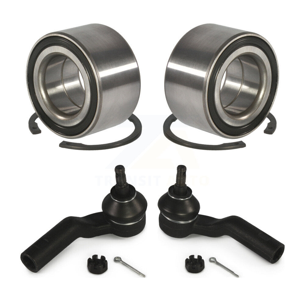Wheel Bearing And Tie Rod End Front Kit For 2017-2019 Lincoln MKC