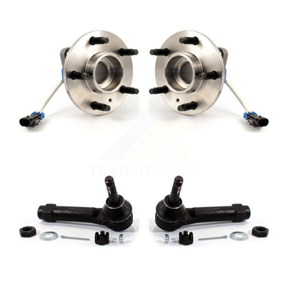 Wheel Bearing Tie Rod End Front Kit For Chevrolet Impala Pontiac Montana Venture
