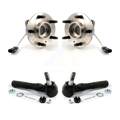 Wheel Bearing & Tie Rod End Front Kit For Buick Rendezvous Pontiac Montana Aztek