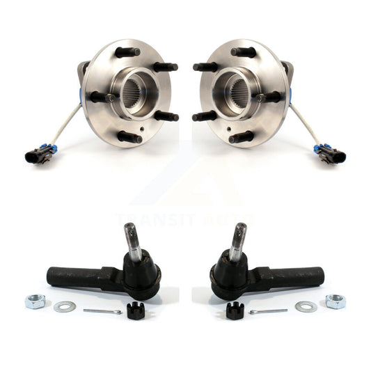 Wheel Bearing Tie Rod End Front Kit For Chevrolet Impala Buick LaCrosse Pontiac