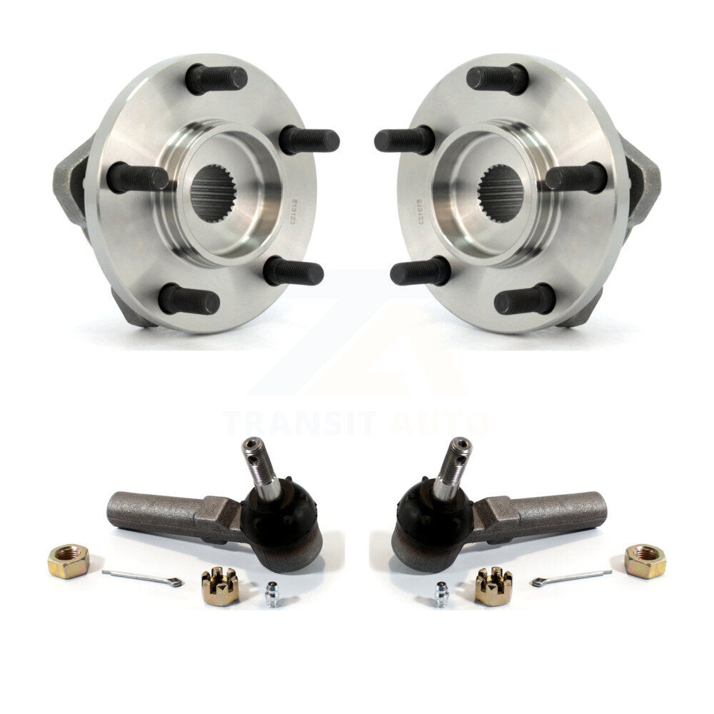 Wheel Bearing & Tie Rod End Front Kit For Dodge Caravan Grand Plymouth Voyager