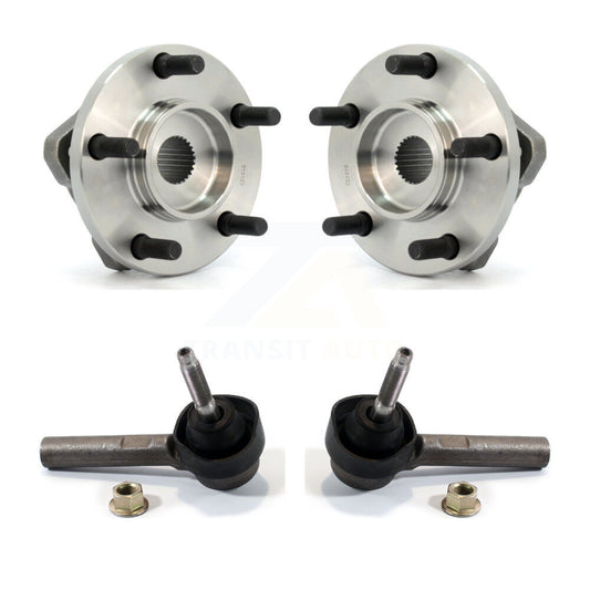 Wheel Bearing And Tie Rod End Front Kit For Dodge Caravan Grand Chrysler Town &