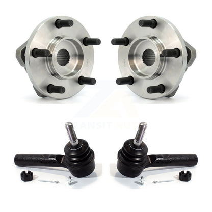 Wheel Bearing And Tie Rod End Front Kit For Dodge Grand Caravan Chrysler Town &