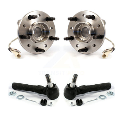 Wheel Bearing Tie Rod End Front Kit For Pontiac Grand Am Chevrolet Malibu Alero