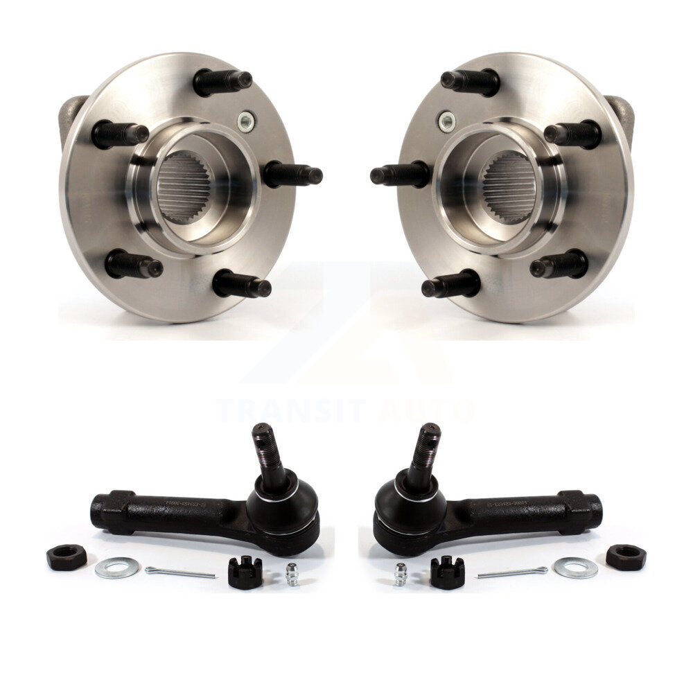 Wheel Bearing Tie Rod End Front Kit For Chevrolet Pontiac Montana Impala Venture