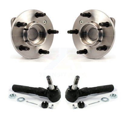 Wheel Bearing Tie Rod End Front Kit For Buick Rendezvous Chevrolet Malibu Aztek