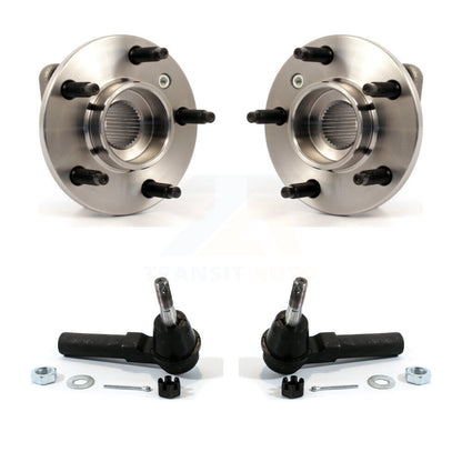 Wheel Bearing And Tie Rod End Front Kit For Chevrolet Impala Pontiac Grand Prix