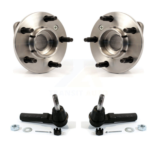 Wheel Bearing And Tie Rod End Front Kit For Chevrolet Impala Pontiac Grand Prix