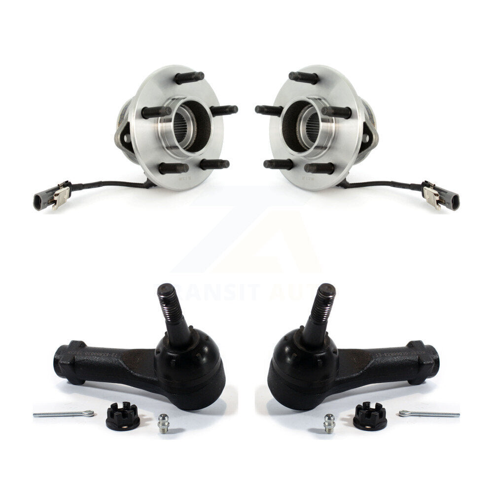 Wheel Bearing And Tie Rod End Front Kit For Saturn Vue Chevrolet Equinox Pontiac