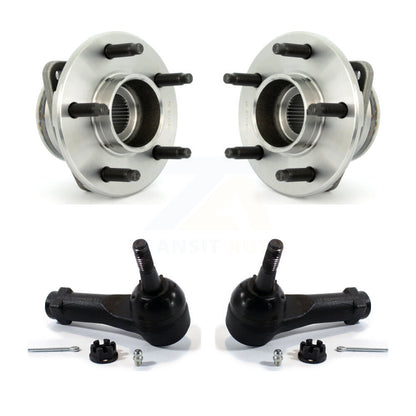 Wheel Bearing And Tie Rod End Front Kit For Saturn Vue Pontiac Torrent Chevrolet