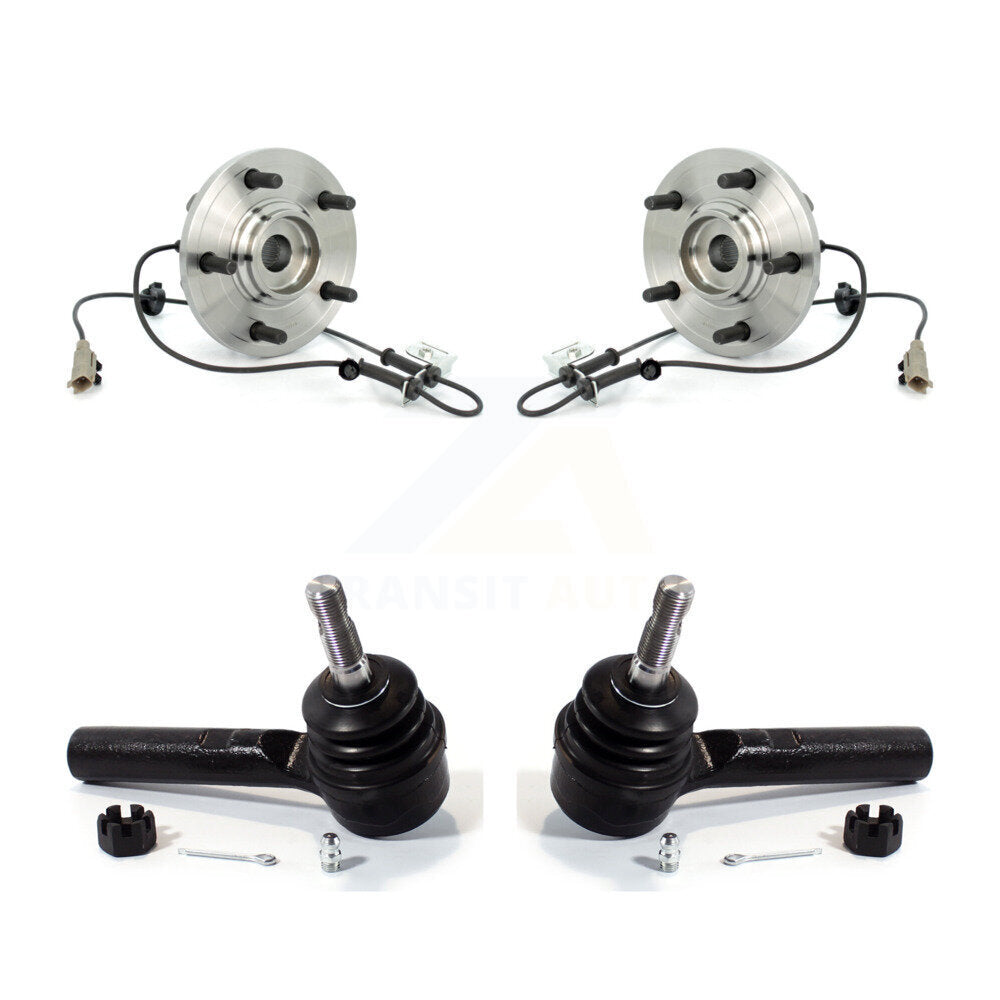 Wheel Bearing And Tie Rod End Front Kit For 2004-2006 Chrysler Pacifica