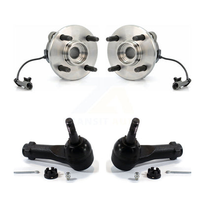 Wheel Bearing & Tie Rod End Front Kit For Chevrolet Cobalt Pontiac G5 Saturn Ion