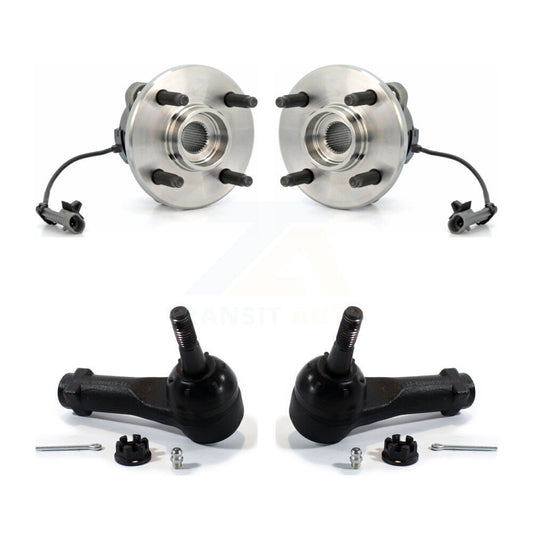 Wheel Bearing & Tie Rod End Front Kit For Chevrolet Cobalt Pontiac G5 Saturn Ion