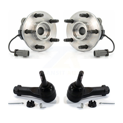 Wheel Bearing & Tie Rod End Front Kit For Chevrolet Cobalt Pontiac G5 Saturn Ion