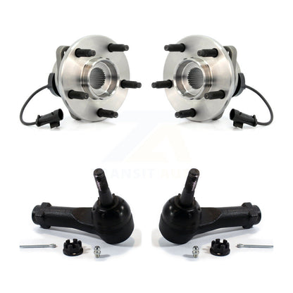 Wheel Bearing And Tie Rod End Front Kit For Chevrolet Cobalt HHR
