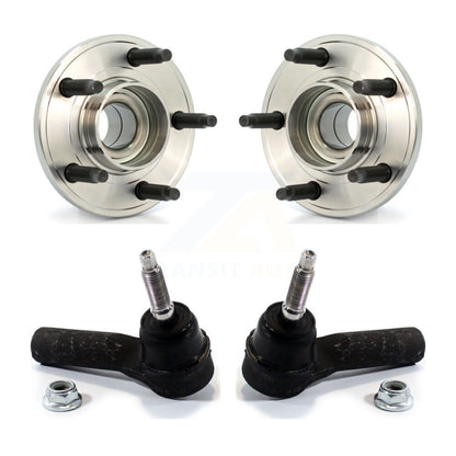 Wheel Bearing And Tie Rod End Front Kit For Ford Mustang