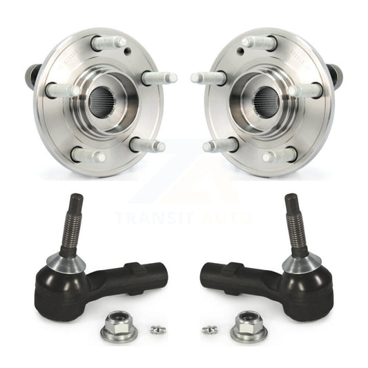 Wheel Bearing And Tie Rod End Front Kit For Ford Five Hundred Freestyle Taurus X
