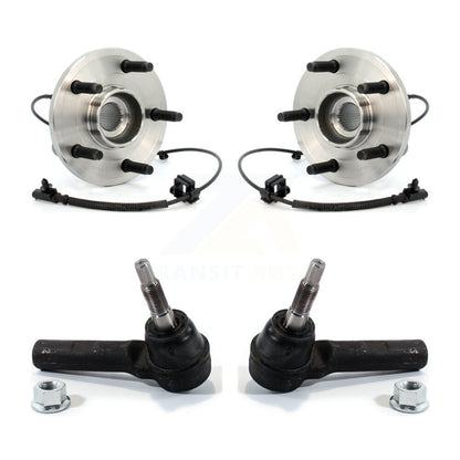 Wheel Bearing And Tie Rod End Front Kit For Dakota Dodge Ram Mitsubishi Raider