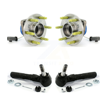 Wheel Bearing Tie Rod End Front Kit For Pontiac Montana Chevrolet Uplander Buick