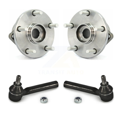 Wheel Bearing And Tie Rod End Front Kit For 2008-2014 Subaru Tribeca