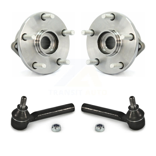 Wheel Bearing And Tie Rod End Front Kit For 2008-2014 Subaru Tribeca