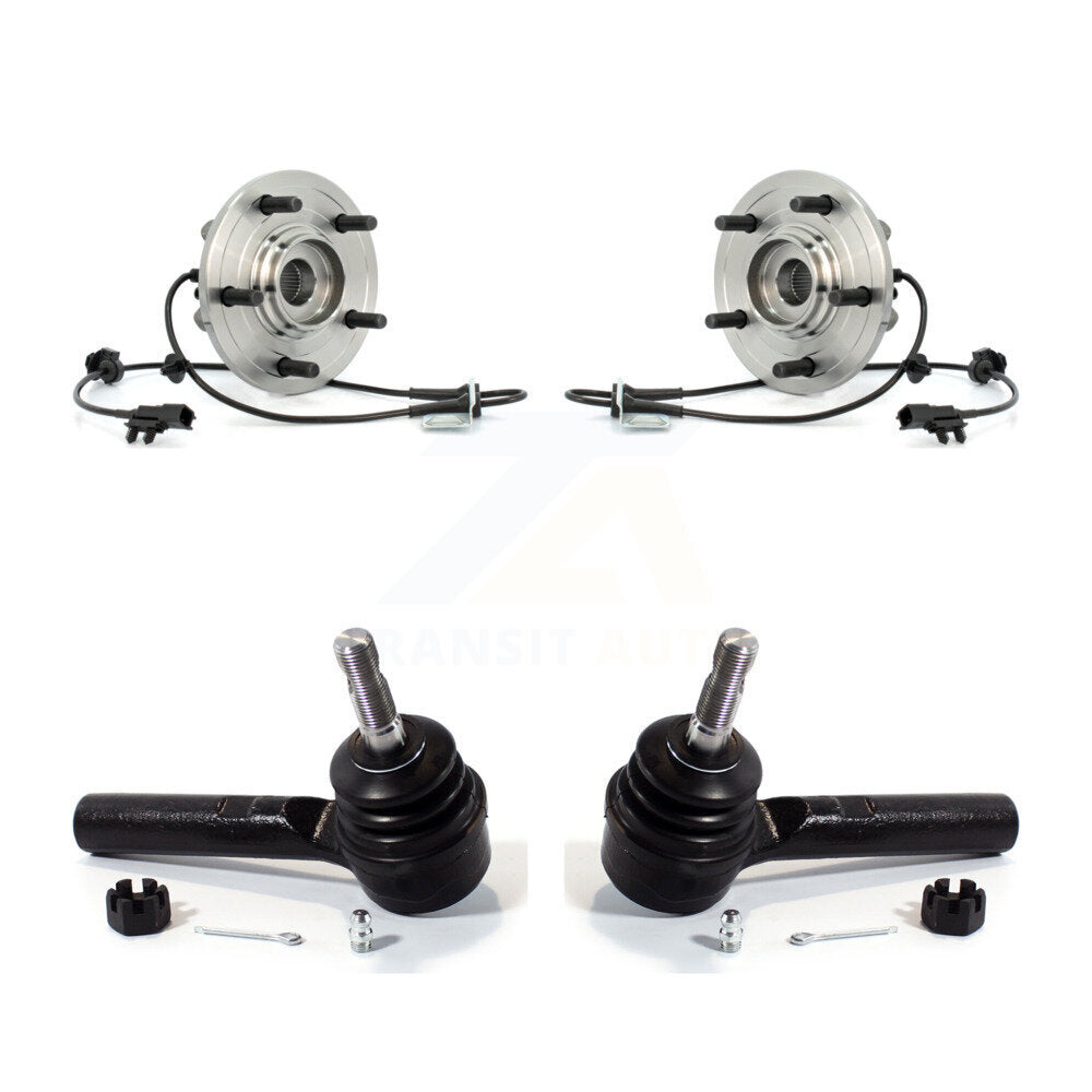 Wheel Bearing And Tie Rod End Front Kit For 2007-2008 Chrysler Pacifica