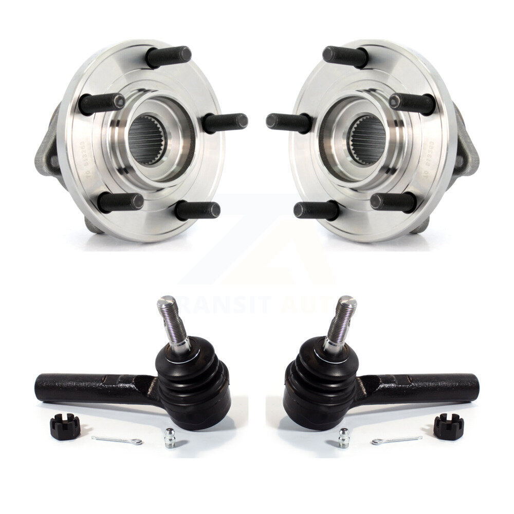 Wheel Bearing And Tie Rod End Front Kit For Chrysler 200 Dodge Avenger Sebring