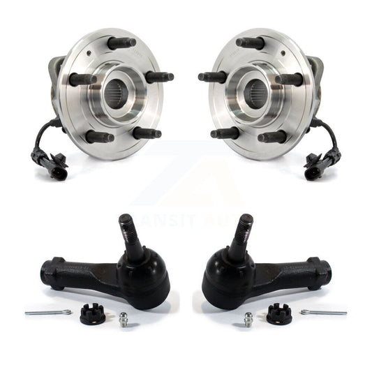 Wheel Bearing Tie Rod End Front Kit For Chevrolet Equinox Pontiac Torrent Saturn