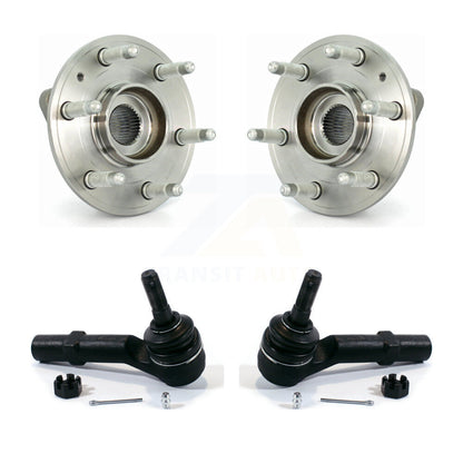 Wheel Bearing And Tie Rod End Front Kit For GMC Acadia Buick Enclave Chevrolet