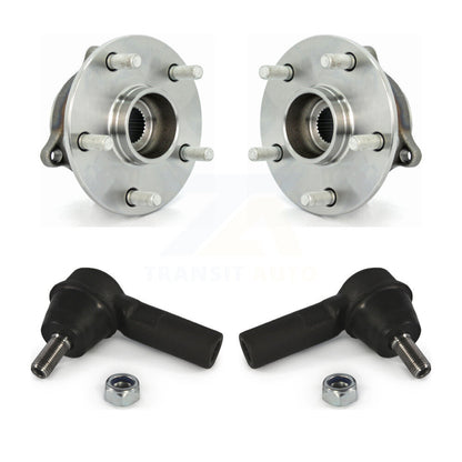 Wheel Bearing And Tie Rod End Front Kit For 2006-2013 Suzuki Grand Vitara