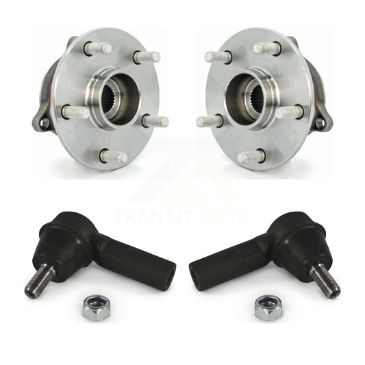 Wheel Bearing And Tie Rod End Front Kit For 2006-2013 Suzuki Grand Vitara