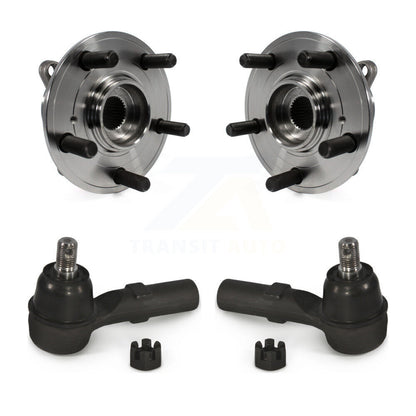 Wheel Bearing And Tie Rod End Front Kit For 2011-2017 Honda Odyssey