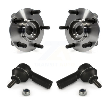 Wheel Bearing And Tie Rod End Front Kit For Mitsubishi Lancer