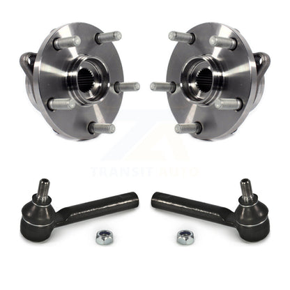 Wheel Bearing & Tie Rod End Front Kit For Subaru Impreza Forester Outback Ascent